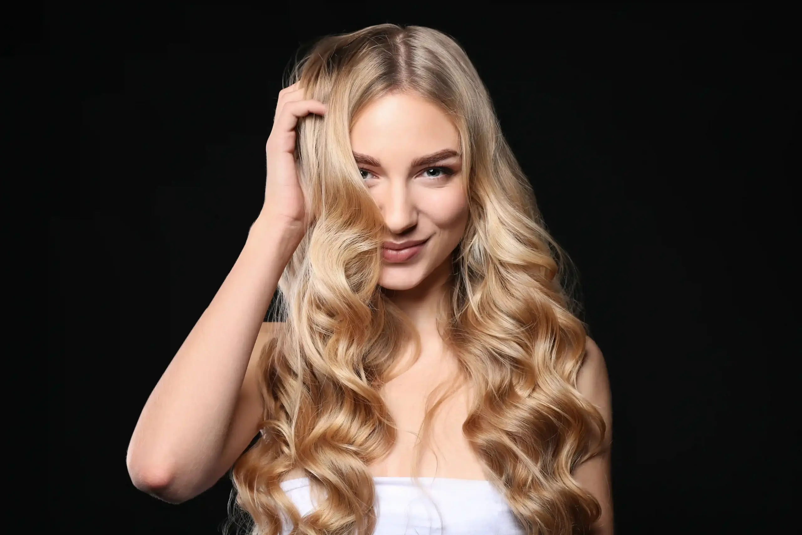 Hair glossing